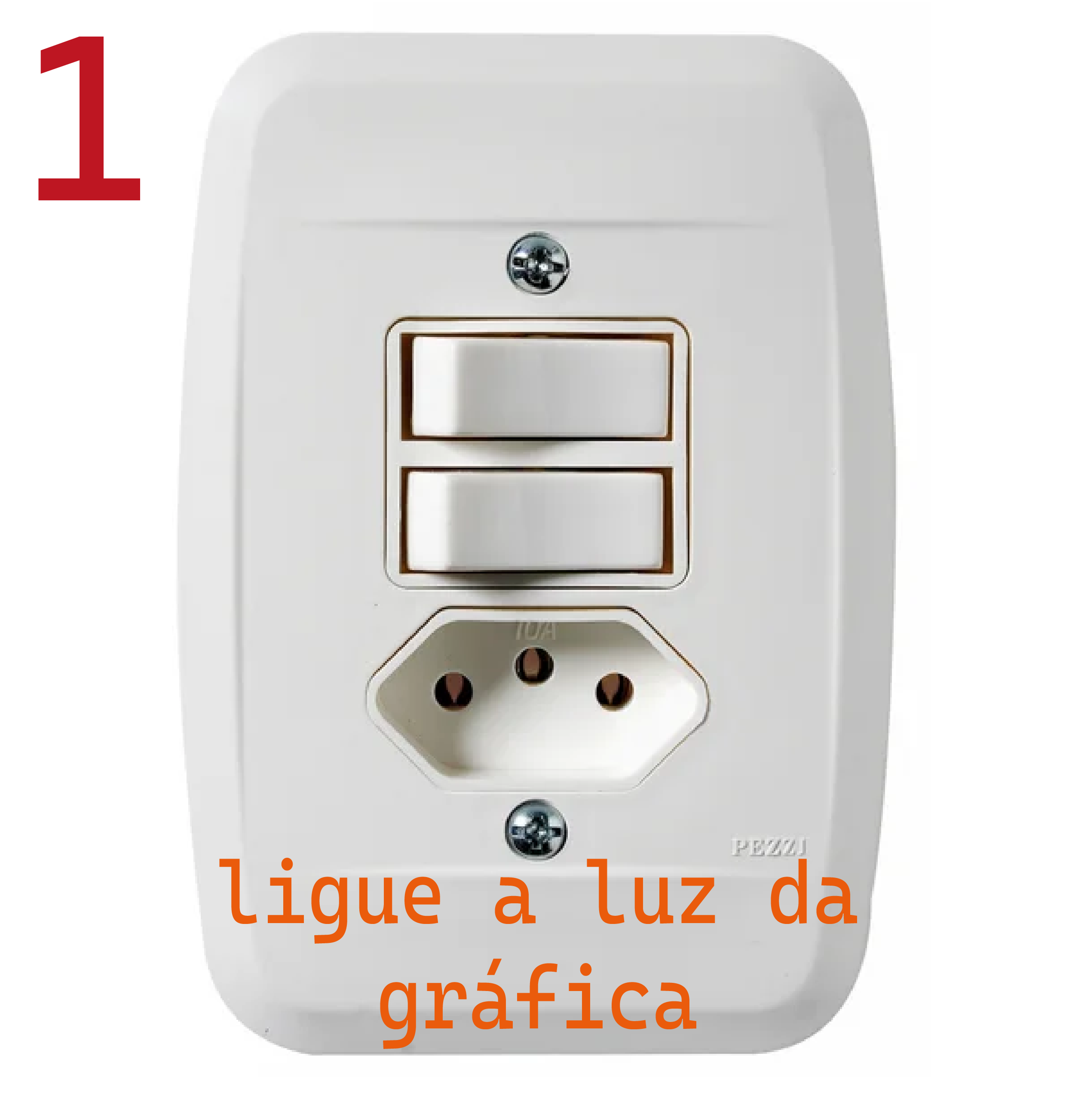 Passo 1 do checklist